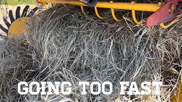 Yep, I did that! Clogged the baler!