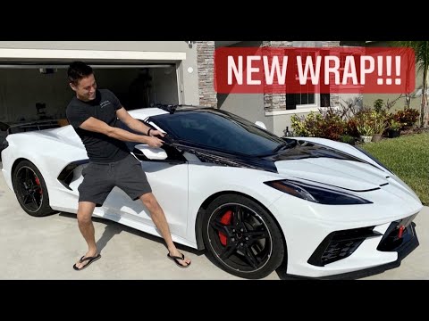 C8 wrap series pt. 1: wrap & rear bumper removal