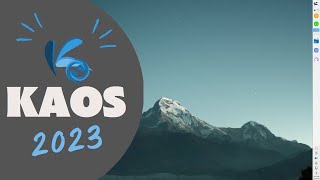 KaOS 2023 : Installation & First Look | Preview KDE Plasma 6