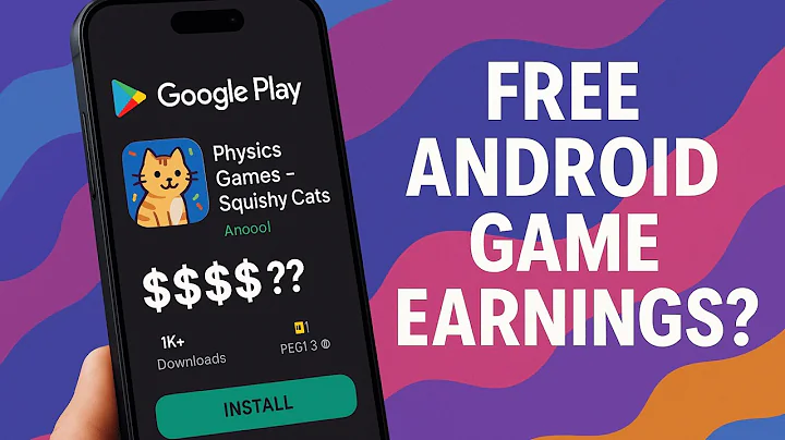 How much money did my free mobile game make?