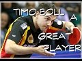 Timo boll   a great player