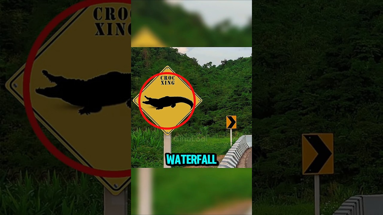 Если вы когда-нибудь увидите этот предупреждающий знак о водопаде