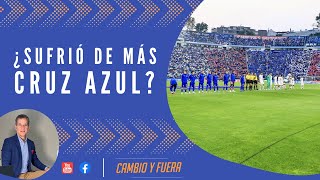 ¿Sufrió de más Cruz Azul?