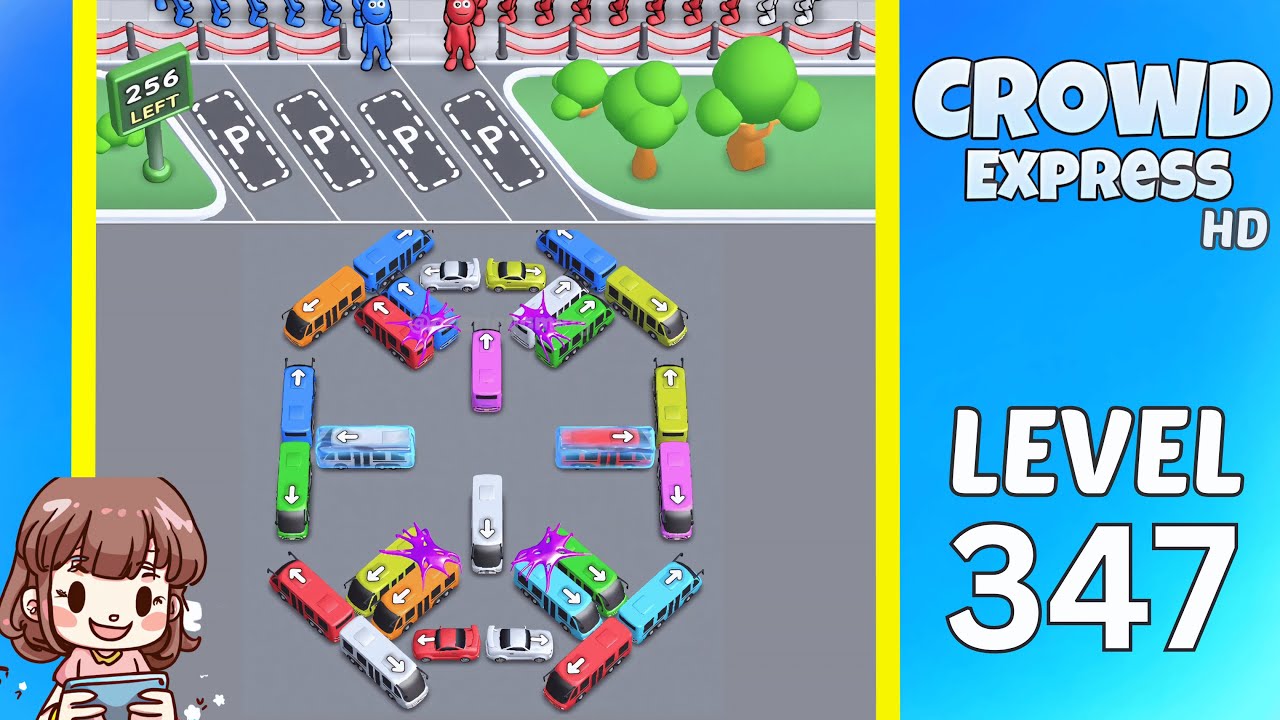 Crowd Express Level 347 Solution Walkthrough