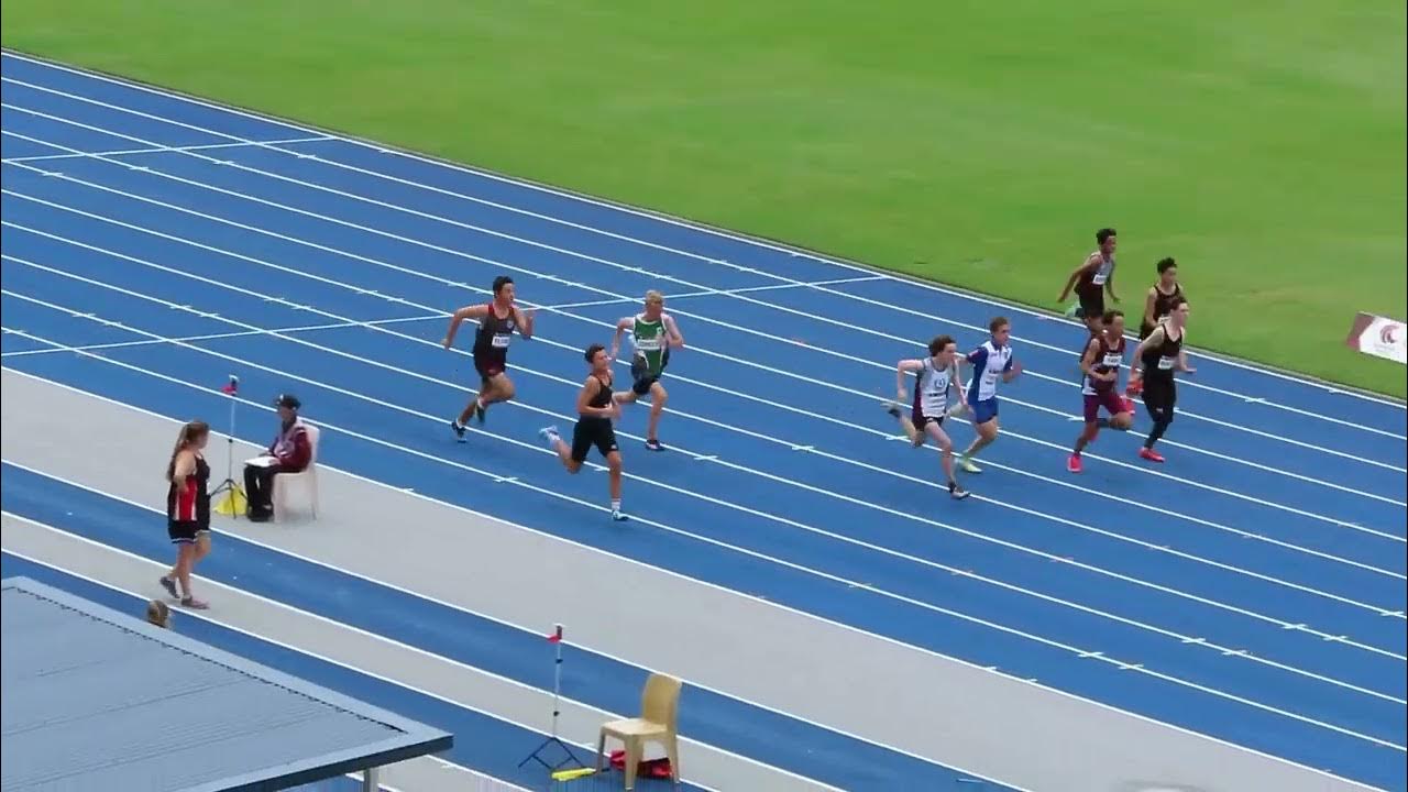 100m U14 Boys Final, 2023 QLD Athletics Championships, QSAC 11 March