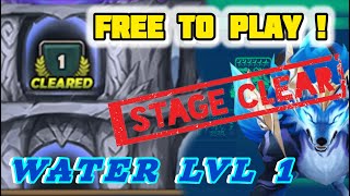 Challenge Of Ascension - Stage 1F -Tower Of Water  - Summoners War - FREE TO PLAY ! Tour de L&#39;Eau !