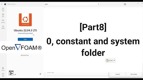 [Part8] [OpenFoam] 0, constant and system folder