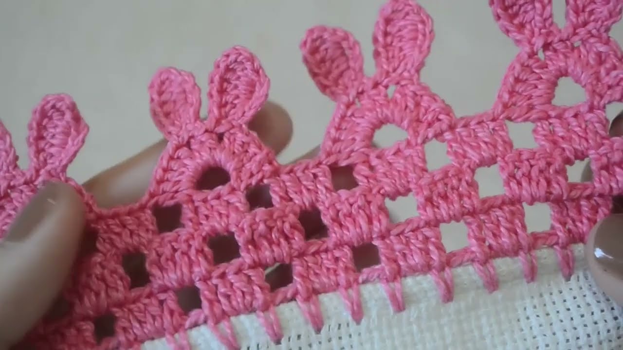 BARRADO DE CROCHÊ COELHINHO DE PÁSCOA #1290 | PASSO A PASSO