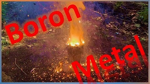 Making Elemental Boron from Borax (Element Series: 10)