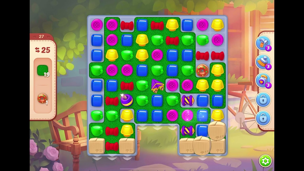 Homescapes Level 27 NO BOOSTERS