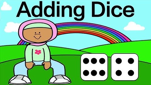 Spring Adding Dice: Math Brain Break Subitizing