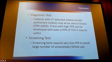 mHTI 2017 - David Elashoff: Statistical Approaches for BIomarker Research