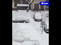 Москва тонет в снегу