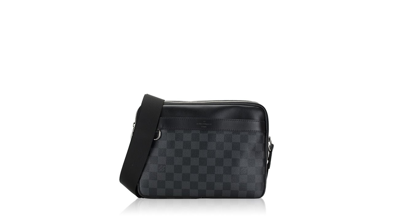 Louis Vuitton Trocadero NM Messenger Damier Graphite PM