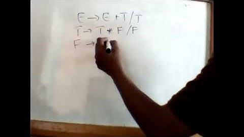 Compiler Construction | Sunday | Lecture 8 Part 2 | By Usman Khan