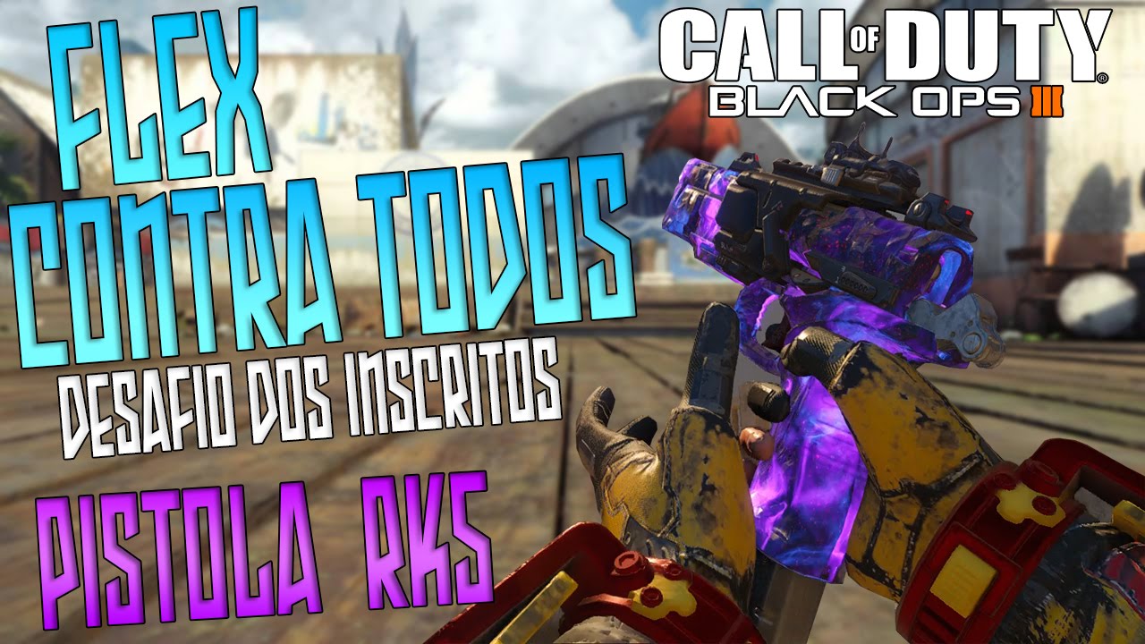 BO3 - Flex Contra Todos de Pistola RK5 (Desafio dos Inscritos) - YouTube