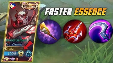 YU ZHONG USERS, TRY THIS MARKSMAN BUILD FOR FASTER ESSENCE PASSIVE!
