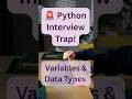 Python Interview Trick Question 🤯 | Can You Predict the Output? #pythonshorts