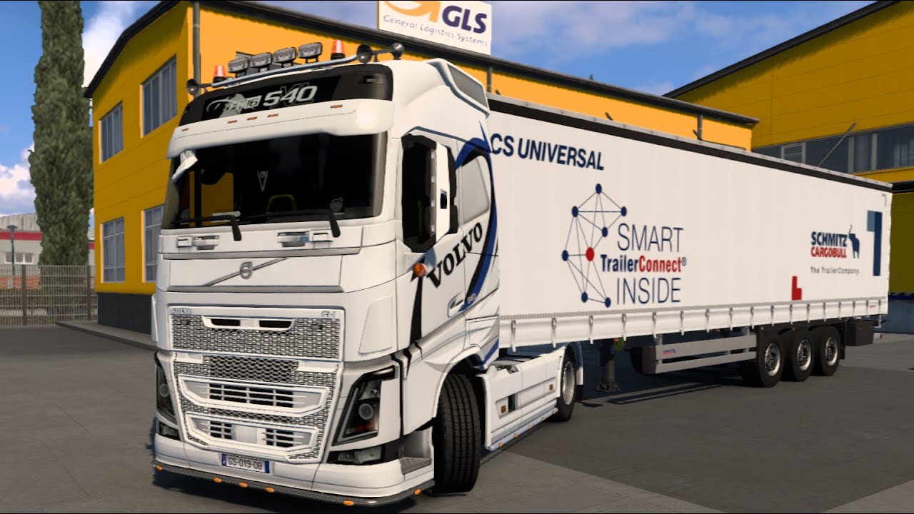 Livraison de GLISSIERES de SECURITE en ITALIE. EURO TRUCK SIMULATOR 2 🚛