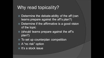 Topicality