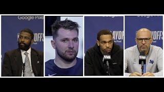 Dallas Mavs Postgame Game 6 vs Clippers: Kyrie Irving, Luka Doncic, PJ Washington, Jason Kidd