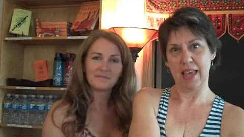 Julie and Mary talk about Bikram Yoga and