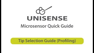 Quick Guide - Tip selection (Profiling)