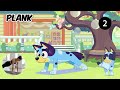 Bluey & Friends Brain Break Yoga 🧠 | Relaxing Music | Brain Break