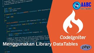 LIVE Coding: Buat Website dg CodeIgniter 09 - Menggunakan Library DataTables