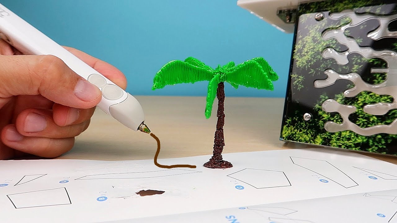 Моя новая 3Д ручка 3Doodler Create! Рисую декор для Формикария! Как живут мои муравьи. alex boyko