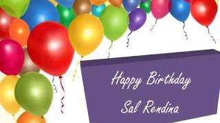 Happy Birthday Sal Rendina 2017