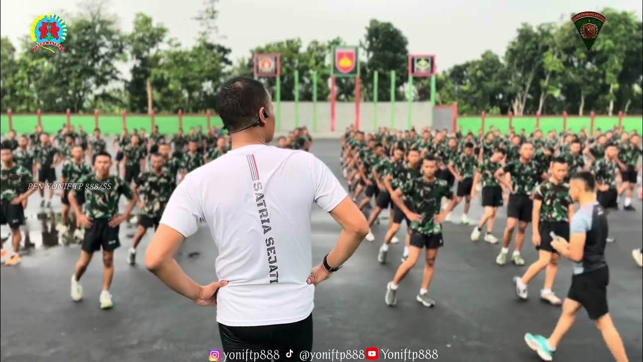 LARI 5KM BERSAMA KOMANDAN BATALYON TP 888 / SS