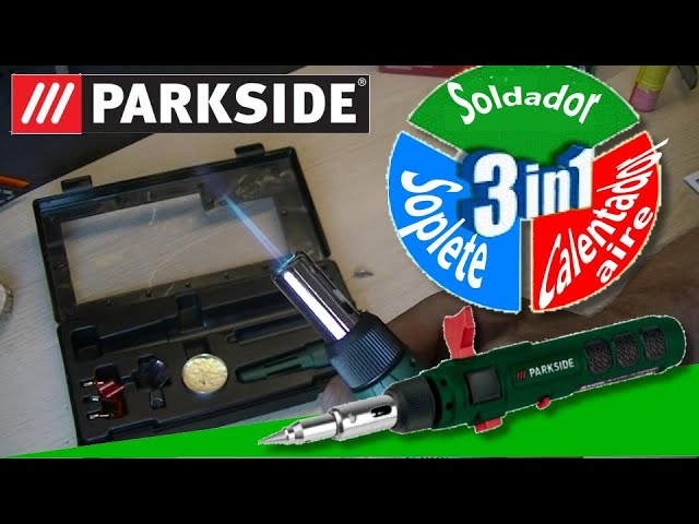 Parkside Gas Soldering Iron Set Testing - YouTube