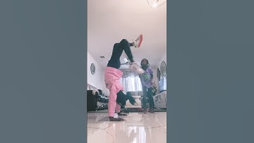 I can finally do a front walkover