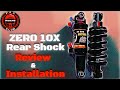 Zero 10X Rear Shock Review / Installation #Zero10X #ElectricScooters