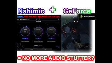 No More GeForce Recorder Sound Stutter - With Audio Enhancements Enabled?