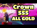 Crown #555 - ALL GOLD MEDALS + Rock n Roll Strategy ► Fall Guys
