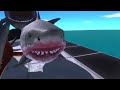Dark Monster War! Dark Godzilla 2014 &amp; Kong VS Bloop, Dragon, Megalodon Rex and King Shark - ARBS