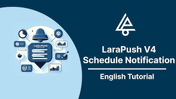 How to schedule Push notification  in  LaraPush V4 - Full English Tutorial