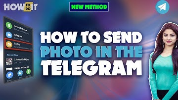 How to send photo in telegram 2023 | Skill Wave