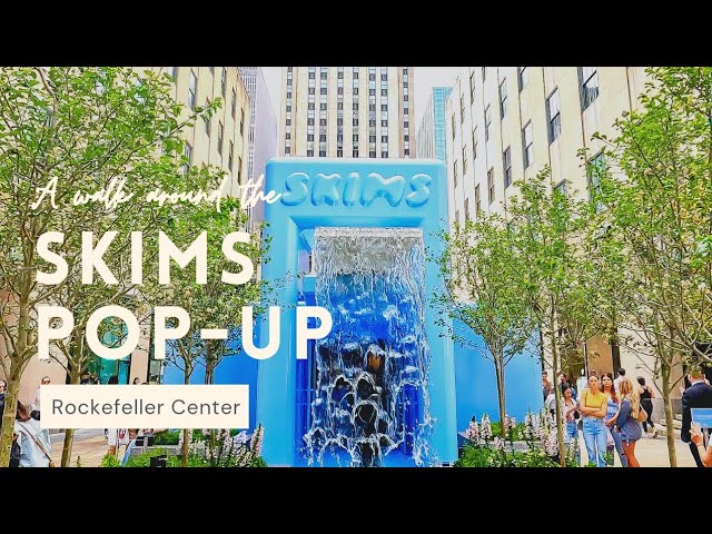 New York, NY, USA. 16th May, 2023. Kim Kardashian at SKIMS pop up shop at  Rockefeller