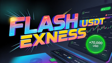 How to use flash usdt on exness | live trading with flash usdt | how to create flash usdt 