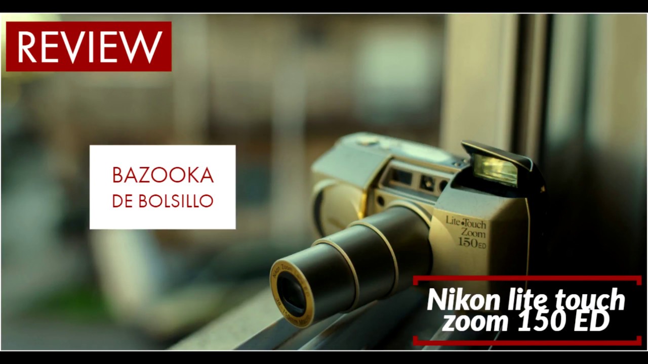 Appareil photo Nikon Lite Touch Zoom 150ED 35 mm avec étui (série 7071 – New Wave Pool