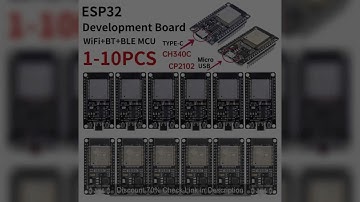 ESP32 -32 Development Board TYPE-C CH340C/ USB CP2102 WiFi+Bluetooth Ultra-Low Power Consumption Dua