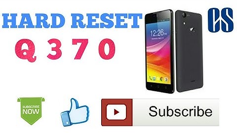 Hard reset micromax Q370