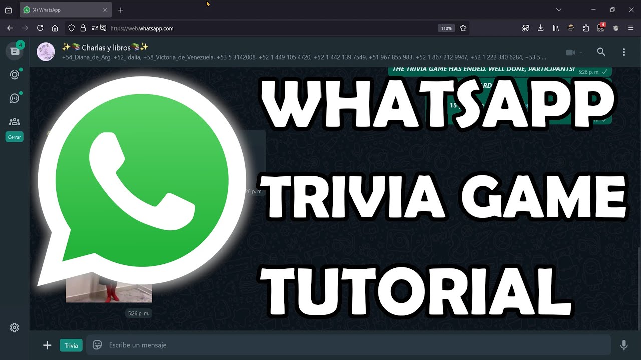 WhatsApp Tutorial. How to play TRIVIA in WhatsApp group!!