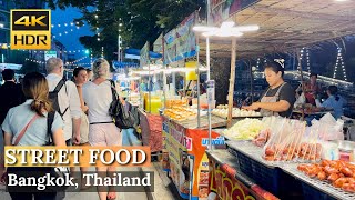 [BANGKOK] Thai Street Foods & Flea Market Event At Thewet | Thailand [4K HDR]