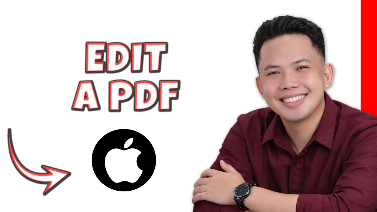 How To Edit a PDF on MacBook (Quick Tutorial) - YouTube