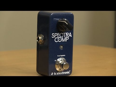TC Electronic SpectraComp Mini Bass Compressor Demo by Sweetwater