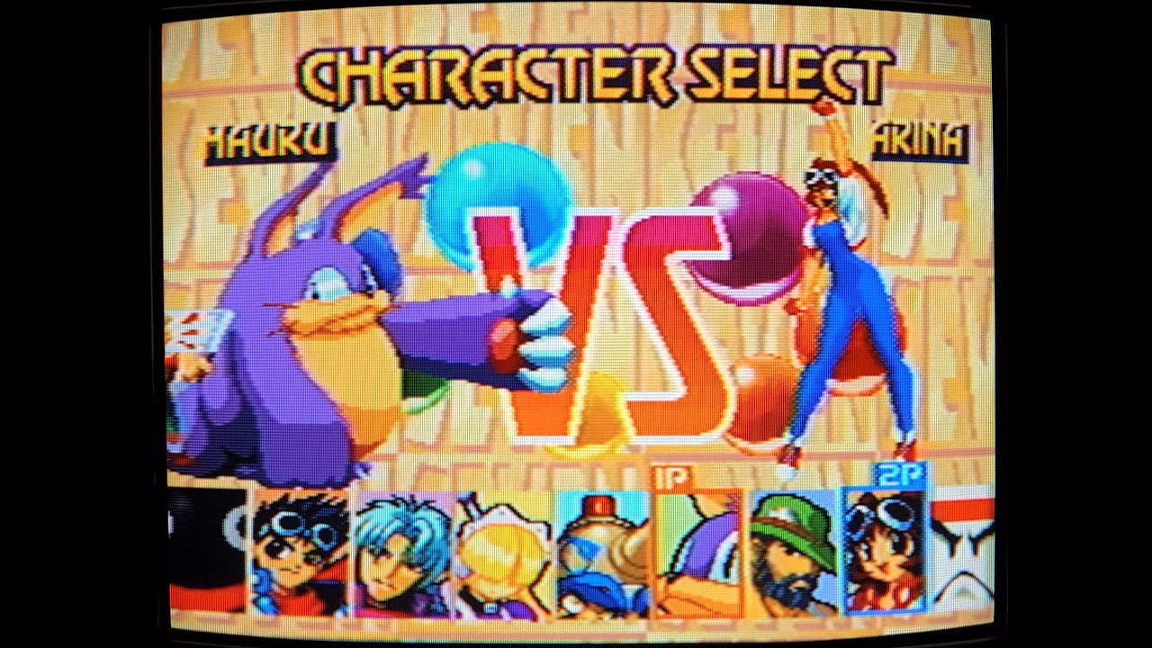 Neo Geo】Waku Waku 7 | わくわく7 ~BGM ~Character Select [ ♫ Waku